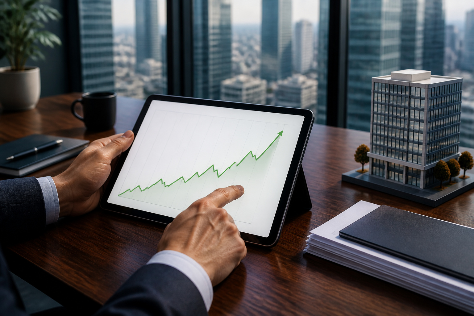 Analyse de donnees financieres sur tablette