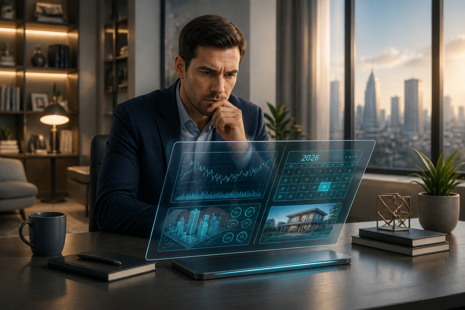 Decision immobiliere futuriste